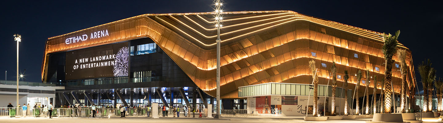 Riverdance THEATRE at Etihad Arena, Abu Dhabi, UAE — Oct 31